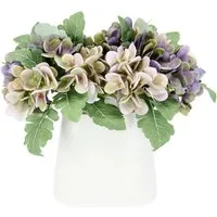 Kunstblume Hortensienbusch, OTTO home, Höhe 30 cm, In Keramikvase