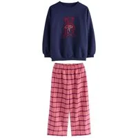 Next Pyjama Sweatshirt-Schlafanzug (2 tlg)