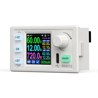 RIDEN RK6012 RK6012BT 60V 12A 720W Step-Down DC-DC Voltage Transformer Model Adjustable Digital Control DC Regulated Pow