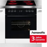 Hanseatic Elektro-Herd-Set HB70AB+HC46CB, inkl. 3 Jahre Herstellergarantie