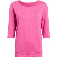 Energetics Funktionsshirt Da.-Shirt Jewel 3/4 SS W MELANGE/WHITE