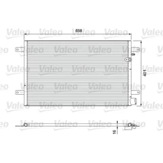 Valeo Klimakondensator Audi A6 C6