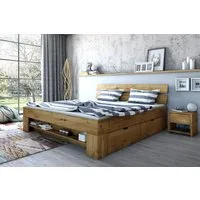 Meble Stolrus Futonbett SARA (Massivholz, 180 x 200), Standsichere Bauweise