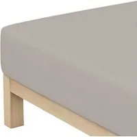 Schlafgut Spannbettlaken Schlafgut Mako Jersey Spannbetttuch Spannbettlaken 180x200 200x200, Jersey, Gummizug: rundum, (1 Stück), Für Matratzen bis 20cm Höhe