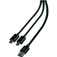 Steelplay Dual Play USB-Kabel, USB 3.0 Typ A, USB Micro-B, USB Typ A, (300 cm)