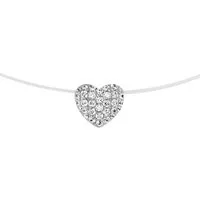 Smart Jewel Collier Anhänger Herz, Silber 925