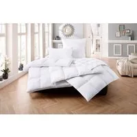 OTTO home Daunenbettdecke Loftet, Bettdecke 135x200, 155x220 cm und weitere Größen, Füllung: 90% Daunen, 10% Federn, Bezug: 100% Baumwolle, Bettdecken, Sommer, Winter, Decke ist Made in Green zertifiziert