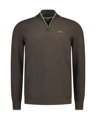 nza new zealand auckland - Pullover Männlich light brown melange - Gr. - XL