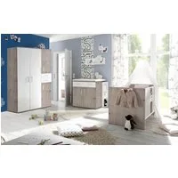 Storado Babyzimmer-Komplettset Babyzimmerset Sienna nelson eiche 7 Packstücke Colli 1 - 7, (siehe Artikelbeschreibung)