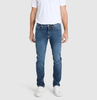 MAC - MAC JEANS - Jog´n Jeans, Light Sweat Denim blau - Gr. - 30
