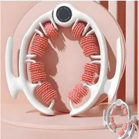Kikcrrou Massagegerät Cellulite Massagegerät Massageroller manuell abnehmbar, Manuelles Massagegerät mit Rollen für Ganzkörperanwendung, 1-teiliges manuelles Massagegerät für Ganzkörperanwendung, 180° verstellbar abnehmbare Griffe manuelle Tiefenmass