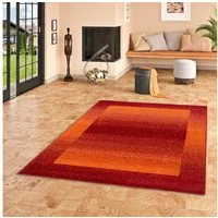 Pergamon Designteppich Modern Designer Velours Teppich Samba, Rechteckig, Höhe: 13 mm