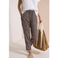 CECIL 7/8-Hose Style Chelsea Sommerhose, grafisches Muster, Elastikbund