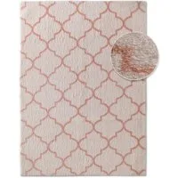 TaraCarpet Teppich Valetta Florentiner 52, rechteckig, Höhe: 19 mm, Skandi designer kurzflor waschbar Wohnzimmer Schlafzimmer 050x080 cm