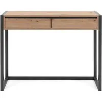 Finori Beistelltisch Konsolentisch Denver 44 Artisan-Eiche und Anthrazit (1-St)