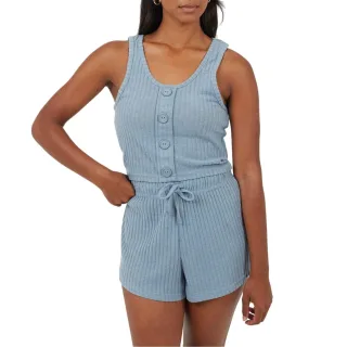 Brave Soul - Loungewear Set für Damen, gerippt (Blau)