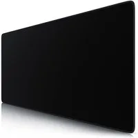 Titanwolf Gaming Mauspad XXL Speed Mousepad 900 x 400 x 3 mm, große Tischunterlage, rutschfest, abwaschbar, Geschwindigkeit & Präzision, schwarz