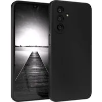 EAZY CASE Handyhülle für Samsung Galaxy A26 Hülle Silikon 6,7 Zoll, Silikon Schutzhülle mit Kameraschutz kratzfest Back Cover Etui Schwarz