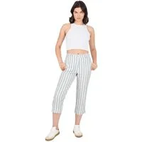 Phistan Relaxhose Damenhose aus Baumwoll-Polyester – gestreift
