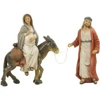 FADEDA Krippenfigur 2x FADEDA Herbergssuche, Höhe in cm: 14,5