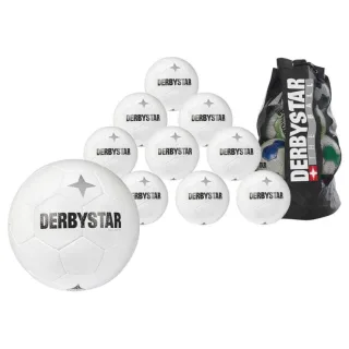 Derbystar Brillant TT Trainingsball 10-er Ballpaket wei? v22 inkl....