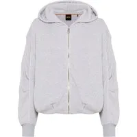 BOSS ORANGE Kapuzensweatjacke Elendy Premium Damenmode im Balloon Fit