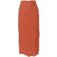 Guru-Shop Minirock Langer Wickelrock, Strandrock, Sommerrock -..