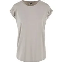 URBAN CLASSICS Kurzarmshirt Urban Classics Damen Ladies Modal Extended Shoulder Tee (1-tlg)