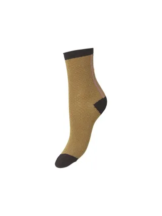 beck söndergaard - Socken Shimmer Pasha schwarz/gelb - Gr. - 41