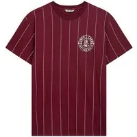 Unfair Athletics T-Shirt T-Shirt Unfair DMWU BP Pinstripe burgundy
