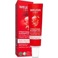 WELEDA Augencreme STRAFFENDE AUGENPFLEGE GRANATAPFEL & MACA-PEPTIDE, mindert Falten, Augenringe & Schwellungen, strafft die Haut