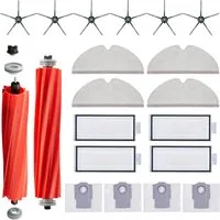 MSM Saugroboter Zubehör-Set Ersatzteile Bürsten Filter Für Roborock Q7 / Q7+ / Q7 Max / Q7 Max+