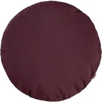 beties Kissenhülle Wunschton, (1 Stück), runder Kissenbezug 80 cm sukkulenten-violett