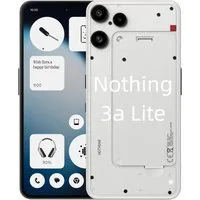 NOTHING Nothing Phone (3a) Lite Smartphone (6.77 Zoll, 256 GB Speicherplatz, 50 MP Kamera)