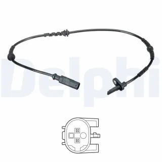 Delphi ABS-Sensor hinten Fiat Panda 169