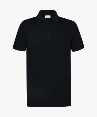 Profuomo - Marineblaues Luxury Basic Polo navy - Gr. - M