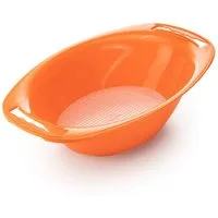 Börner Auffangbehälter Auffangschale oval mit Sieb für Börner V5 und V6