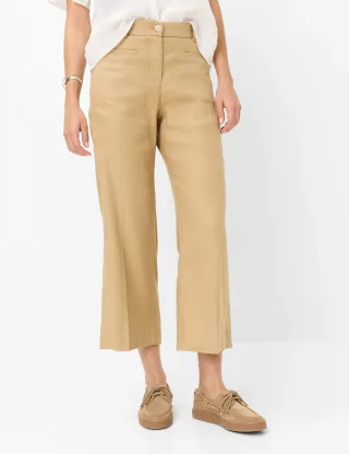 Brax Damen Culotte Style MAINE S GOLDEN BEIGE, Beige, Gr. 38