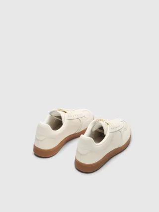 selected women - SLWFRIDA MIX SNEAKER NOOS White - Gr. - 37