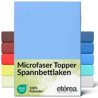 etérea Himmlische Qualität Spannbettlaken etérea Microfaser Topper Spannbettlaken, Microfaser, Gummizug: rundum, (1 Stück)