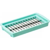 Genius Gemüsemesser Nicer Dicer Fusion smart, Klingen aus extrem scharfem gehärtetem Edelstahl in G-NOX-Qualität