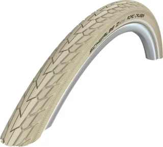 Schwalbe ROAD CRUISER K-Guard, TwinSkin 26" Drahtreifen Creme-Reflex 47-559