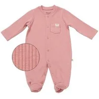 biorganic Strampler Baby Nature Relax Modal für Jungen und Mädchen Unisex Langarm (1-tlg) gerippte Textilstruktur (Ripp), Modal und Bio-Baumwolle, Größe 56 - 68