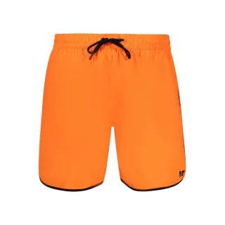 Norwegen 1963 Arancione Polyamid Herren Bade-Shorts