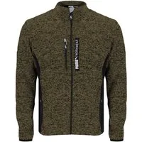 PUMA Workwear Fleecejacke Strickfleecejacke mit Stehkragen, verlängertes Rückenteil