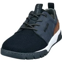 bugatti Sneaker mit Label und Kontrastbesatz, Freizeitschuh, Halbschuh, Schnürschuh