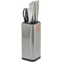 5five Simply Smart Messerblock Stainless Steel 7-tlg. (7tlg), bestückt