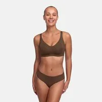 cfab (creamy fabrics) Tanga Tanga, 3er Pack-Braun-2XL