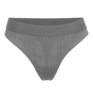 Wolford - "Beauty" Thong für Damen, Baumwolle (Rauch-Grau)