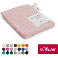 s.Oliver Waschhandschuh s.Oliver, Premium Qualität, 600 gr/m², auch als Sets erhältlich, Walkfrottier (1-St), große Farbauswahl, auch als Duschtuch, Handtuch, Gästetuch